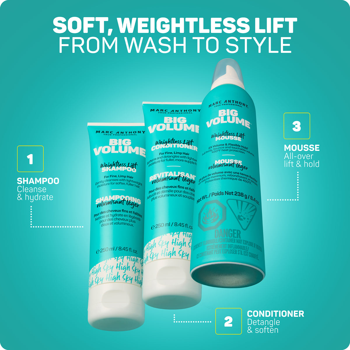 Big Volume™ <br> Weightless Lift Mousse