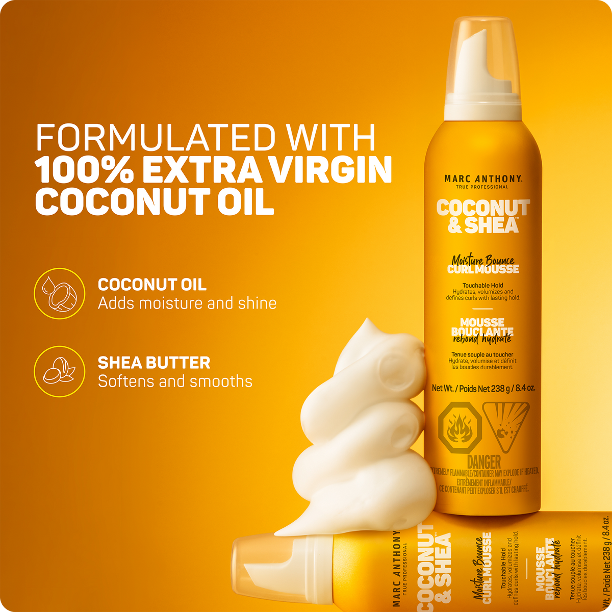 Coconut &amp; Shea <br> Moisture Bounce Curl Mousse
