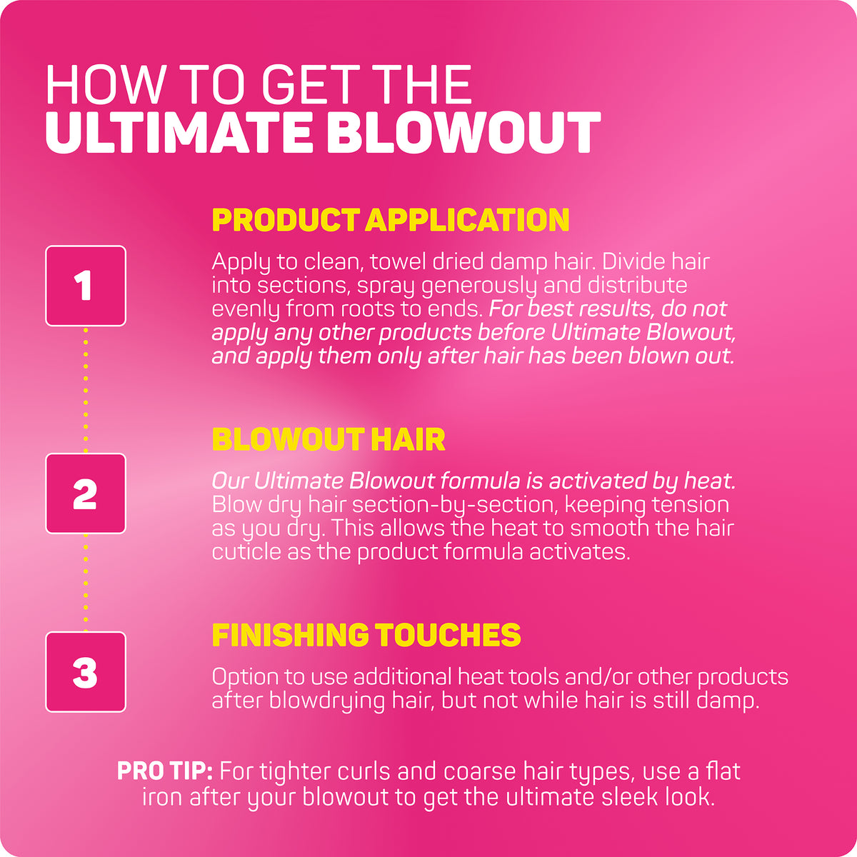 Grow Long™ <br> Anti-Frizz Shield Ultimate Blowout