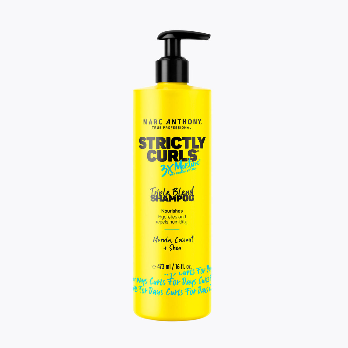 Strictly Curls® 3X Moisture <br> Triple Blend Shampoo