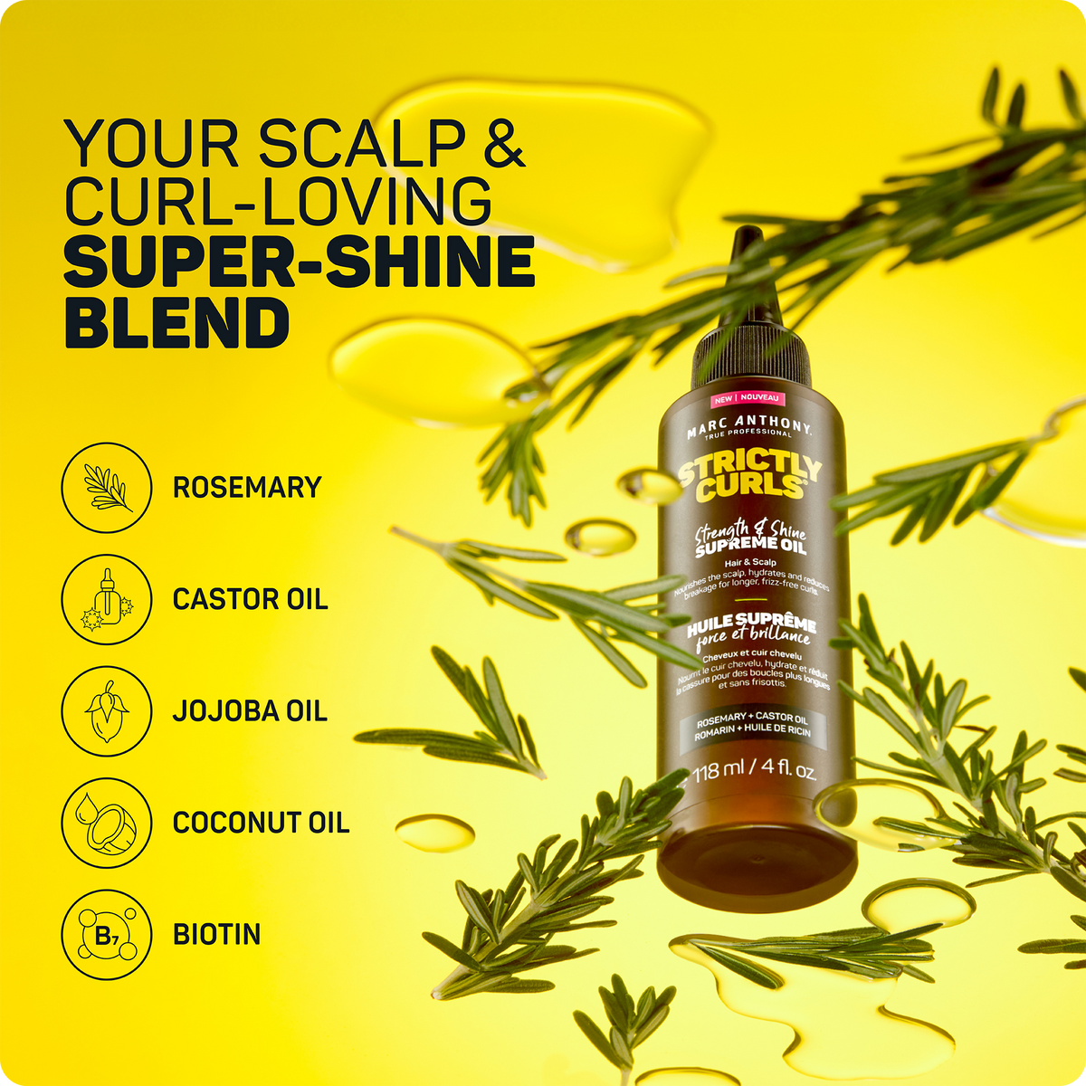 Strictly Curls® <br> Strength & Shine Supreme Oil