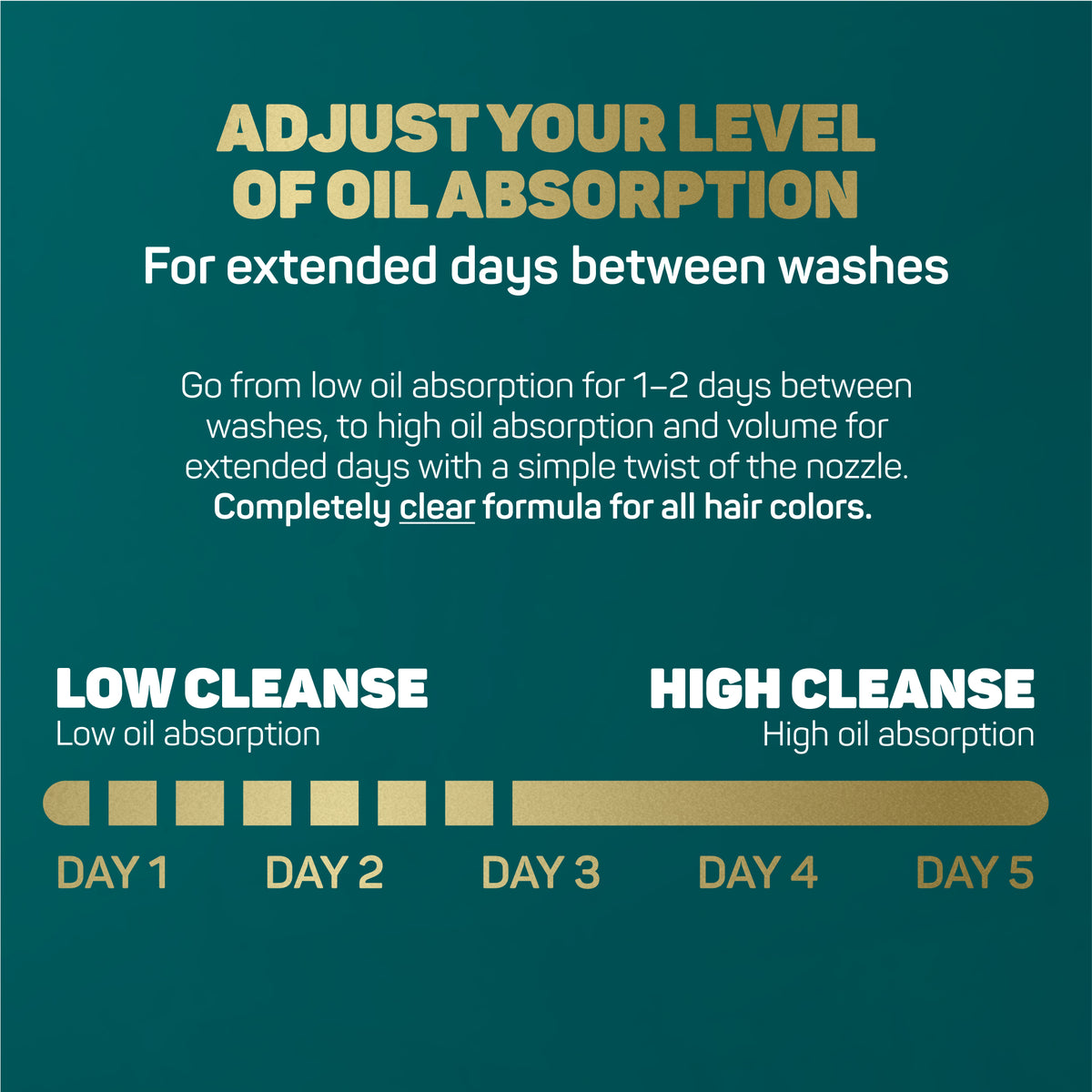 Style Flex™ <br> 2-In-1 Adjustable Dry Shampoo