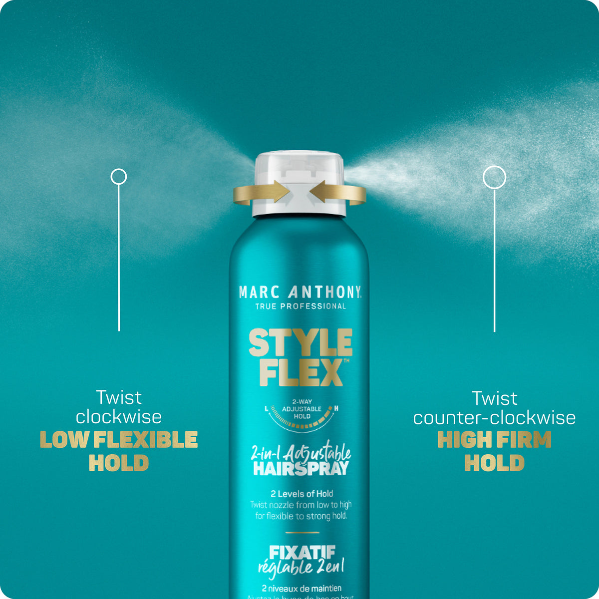 Style Flex™ <br> 2-In-1 Adjustable Hairspray